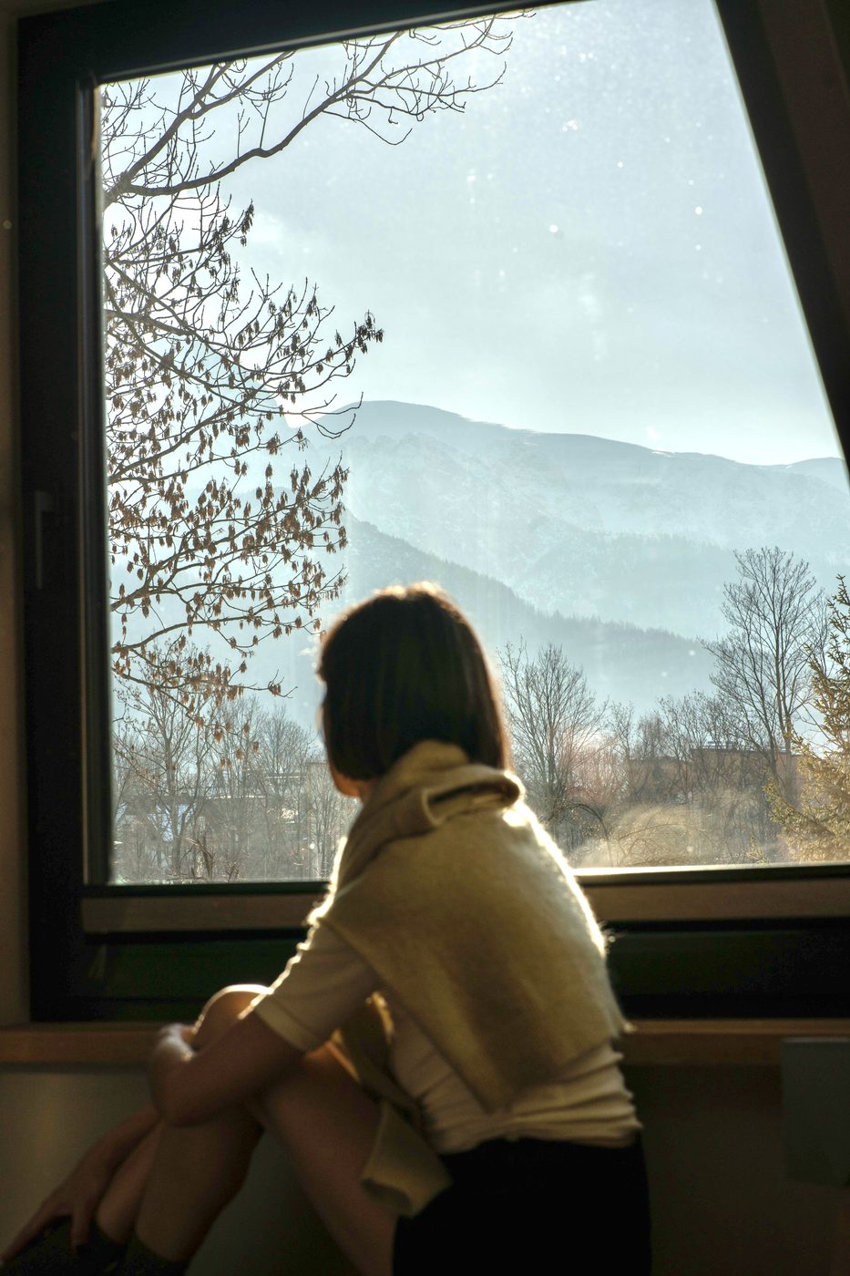 Giewont za oknem