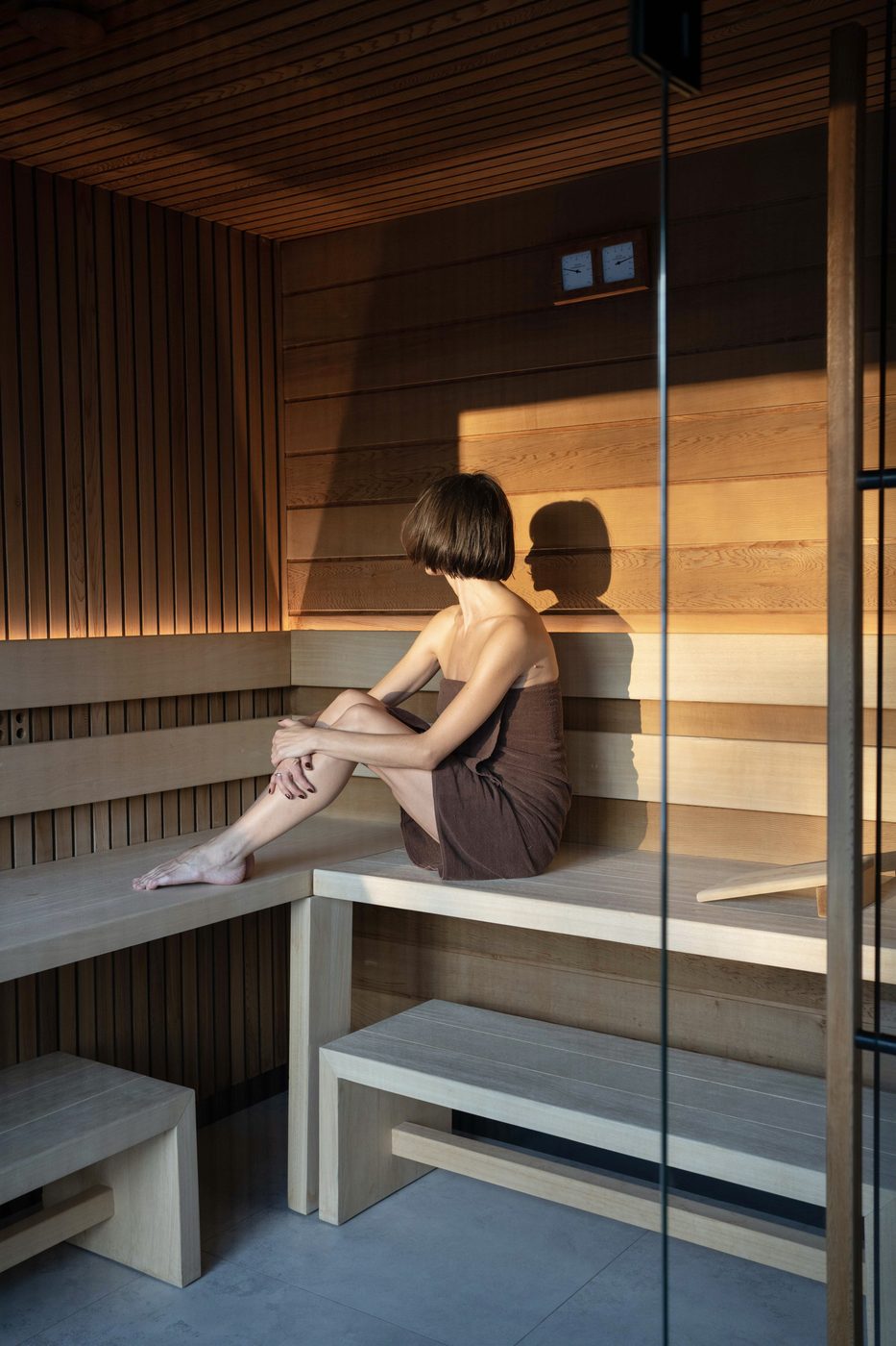 Sauna i zimowy rytuał